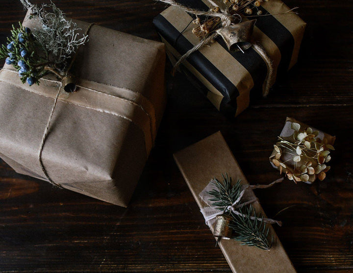 Gift Wrapping with Natural Elements