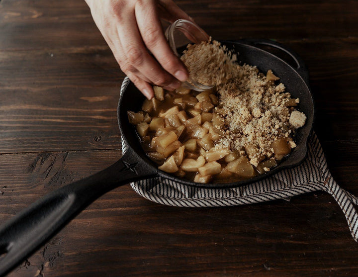 Crustless Apple Pie & Parsnip Ice Cream