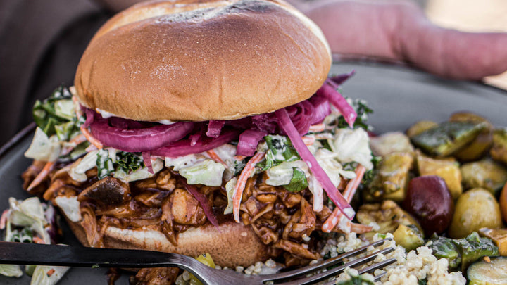 Vegan BBQ Pulled "Pork" Sandwiches