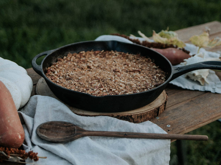 Sweet Potatoes with Pecan Crumble Topping