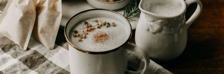 Chamomile Tea Cinnamon Latte