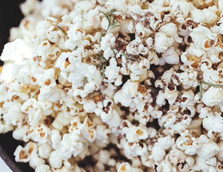 Dutch Oven Rosemary Parmesan Popcorn