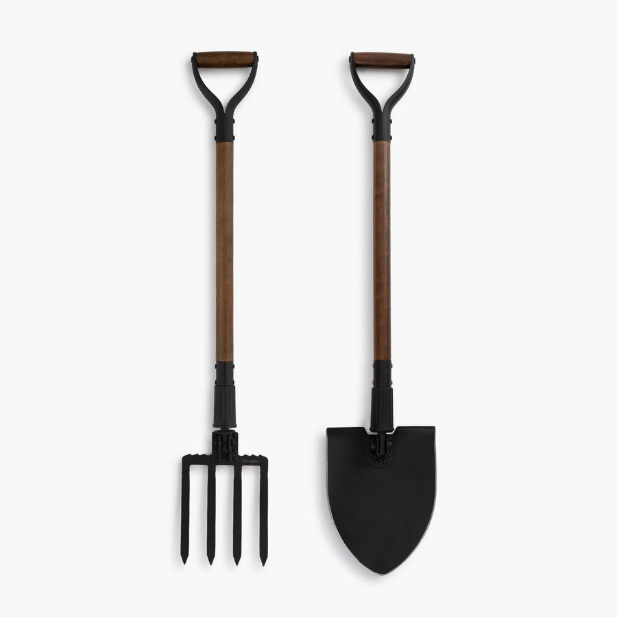 Spading Fork & Folding Shovel Set