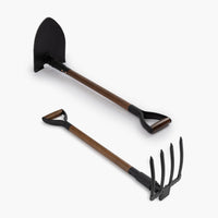 Spading Fork & Folding Shovel Set