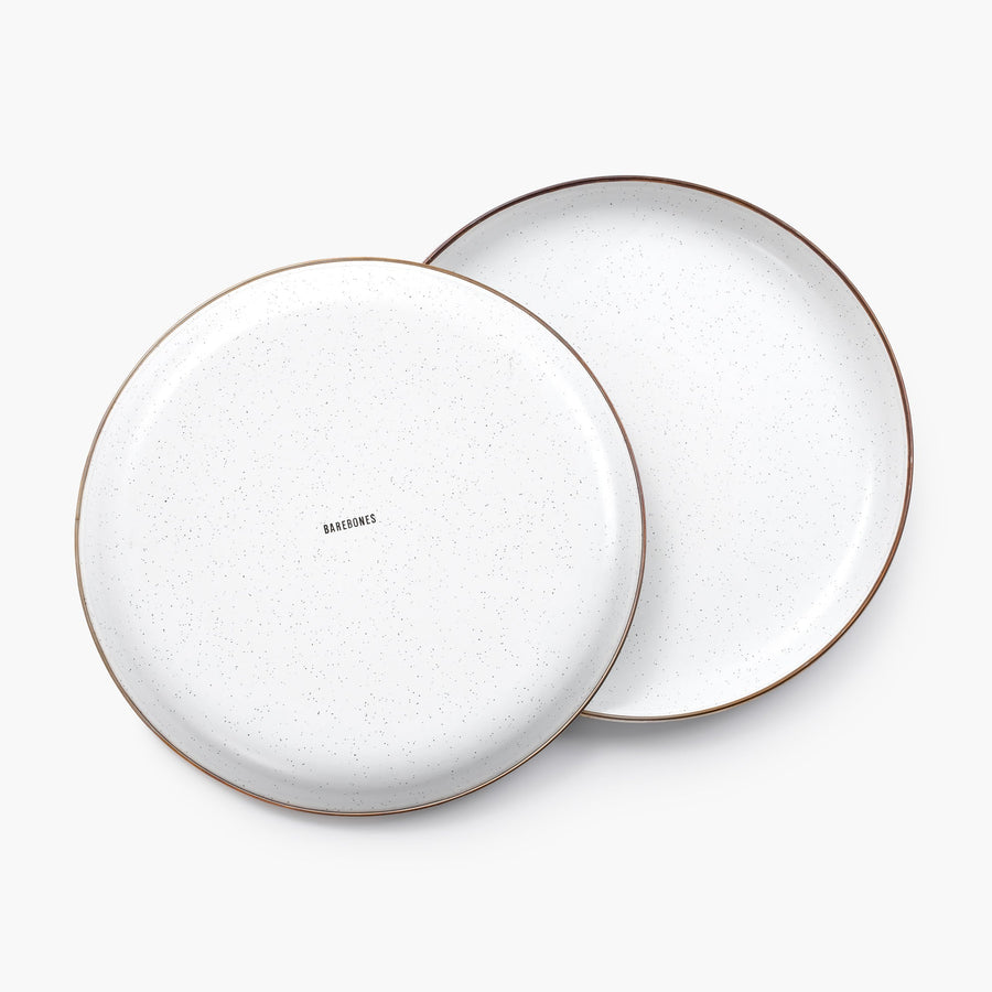 enamel deep plate set