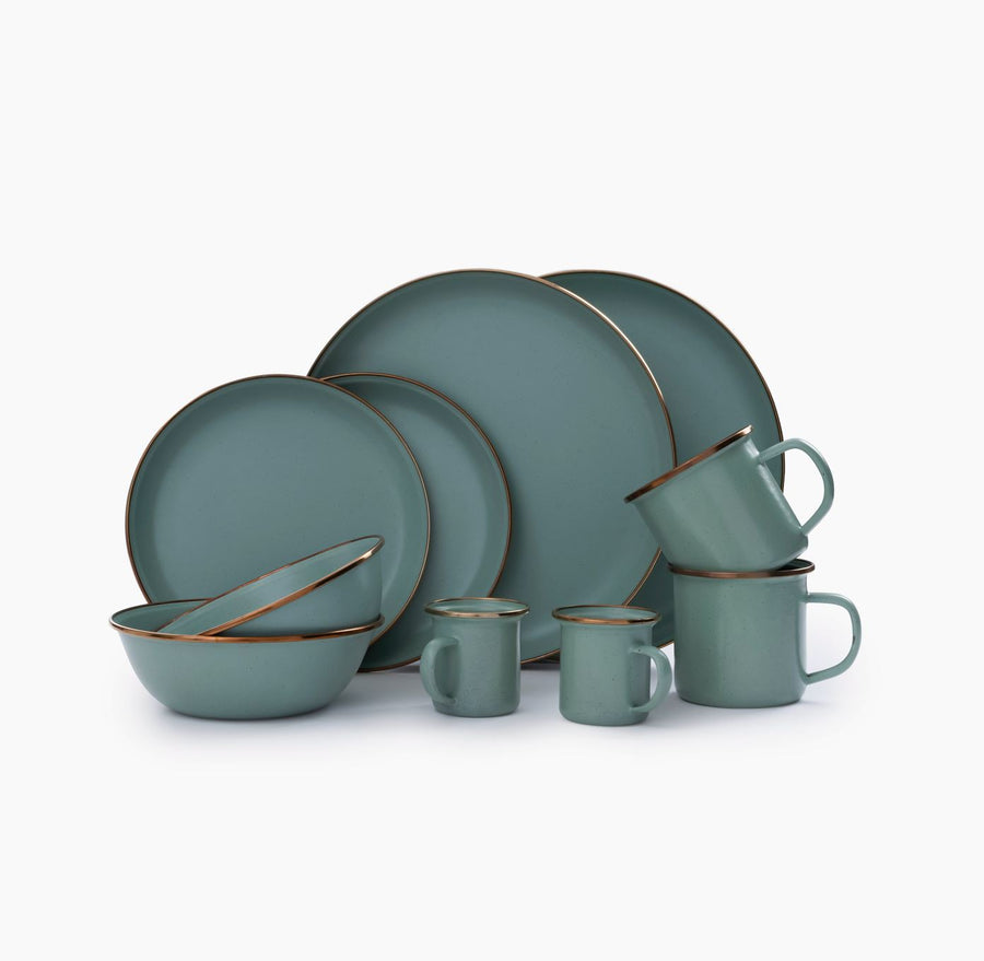 Enamelware Dining Collection - Mint