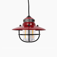 Edison Pendant Light - Red