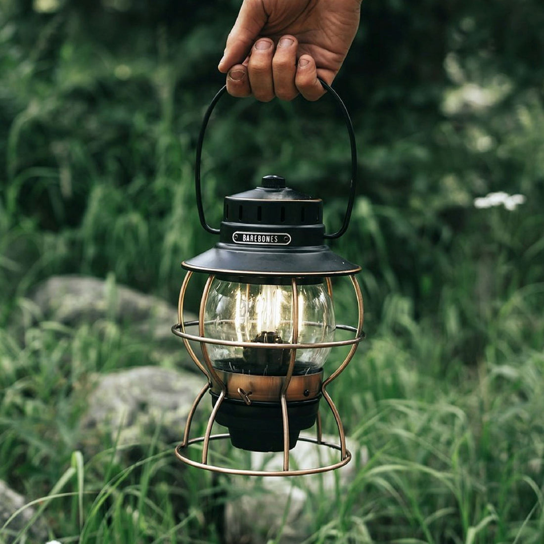 Railroad Lantern - Antique Bronze