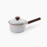 Enamel Saucepan - Eggshell